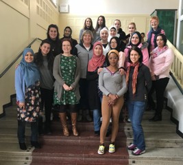 Besuch von Frau Dörner in der Frauenklasse